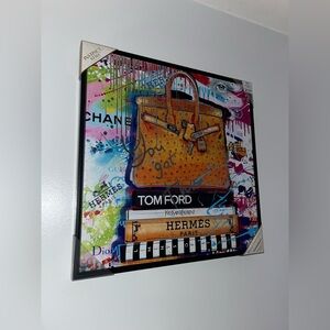 Chic Designer Handbag Mixed Media Art by Patrick McMullan